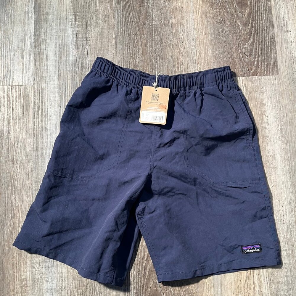 Patagonia Kids Baggies Shorts 7” lined, New Navy, Different Sizes